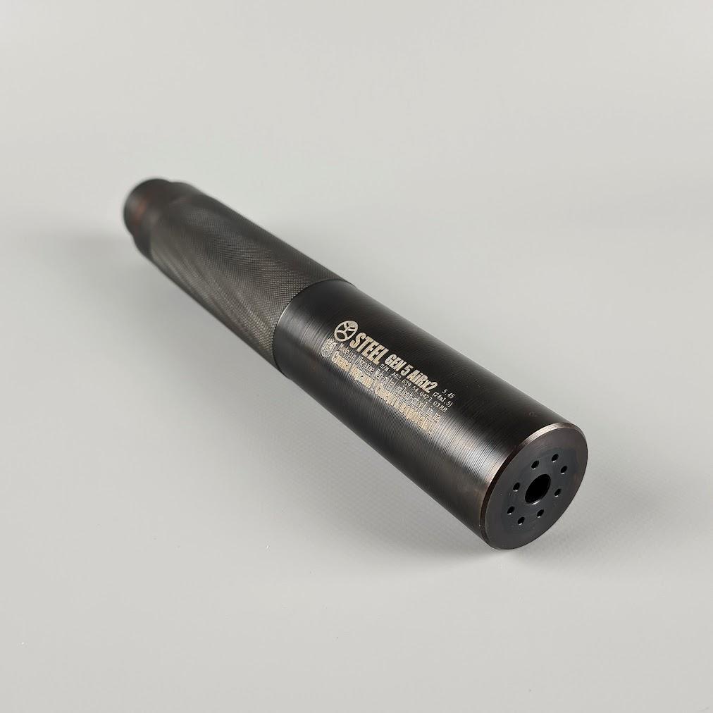 Глушитель Steel GEN 5 AIR 5.45 резьба 24x1,5 (26794520) - фото 2 Глушитель Steel GEN 5 AIR 5.45 резьба 24x1,5 (26794520) - фото 2