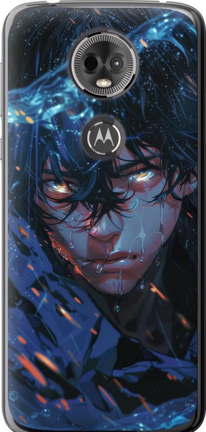 Чехол на Motorola Moto E5 Plus Satoru Gojou (6128u-1412-42517)