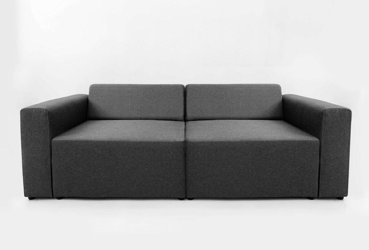 Диван модульный Шик Галичина Олаф 3 Темно-серый (50244)