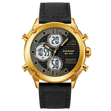 Наручные часы Patriot 017LGDWT Gold-White Leather (5247)