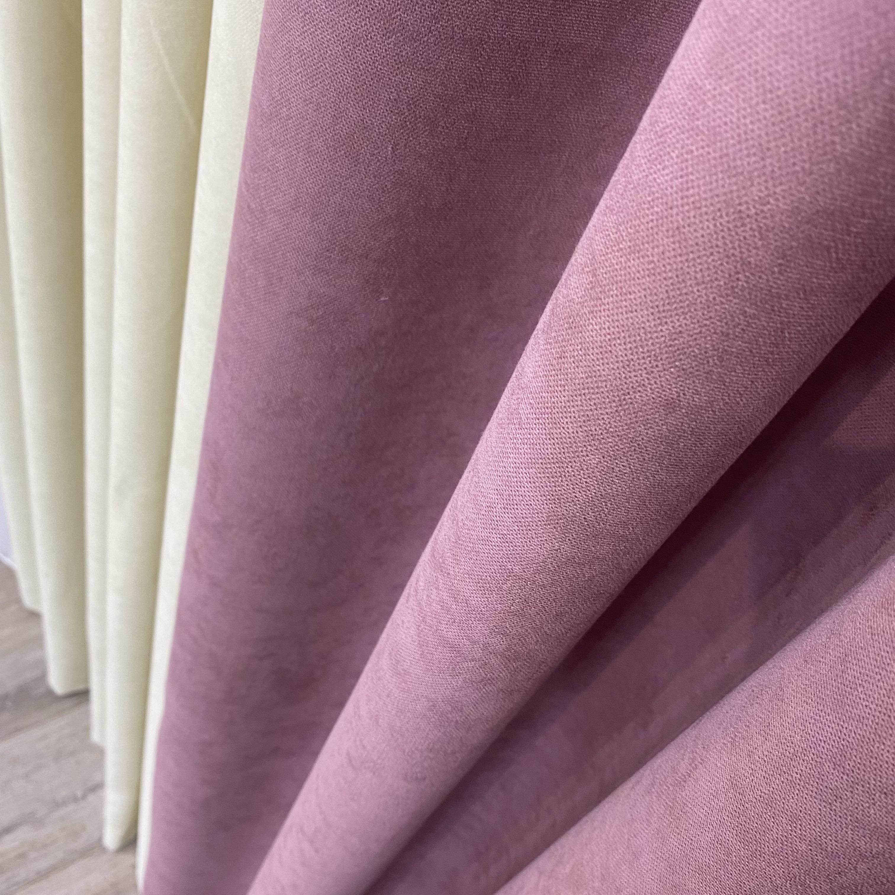 Шторы микровелюр TG Home Дуэт №450 1,50х2,70 м Пудровый/Кремовый (450-212/250) - фото 6 Шторы микровелюр TG Home Дуэт №450 1,50х2,70 м Пудровый/Кремовый (450-212/250) - фото 6