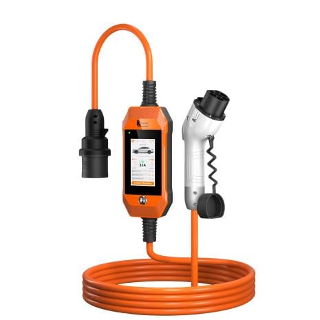 Зарядка для электромобиля Feyree 11кВт 16A 3 фазы GB/T Lion EV Ultra Wi-Fi Orange (FR11-16-3PH-GB/T-ULO-C5)