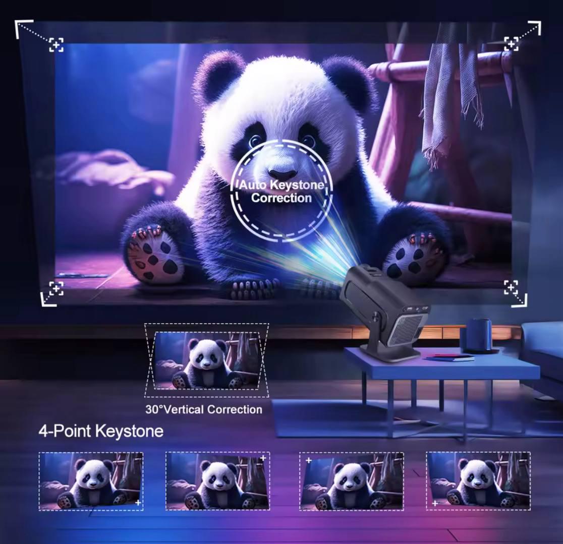 Смарт проектор Magcubic HY 320 полная версия native 1080 настроенный предварительно Черный - фото 4 Смарт проектор Magcubic HY 320 полная версия native 1080 настроенный предварительно Черный - фото 4