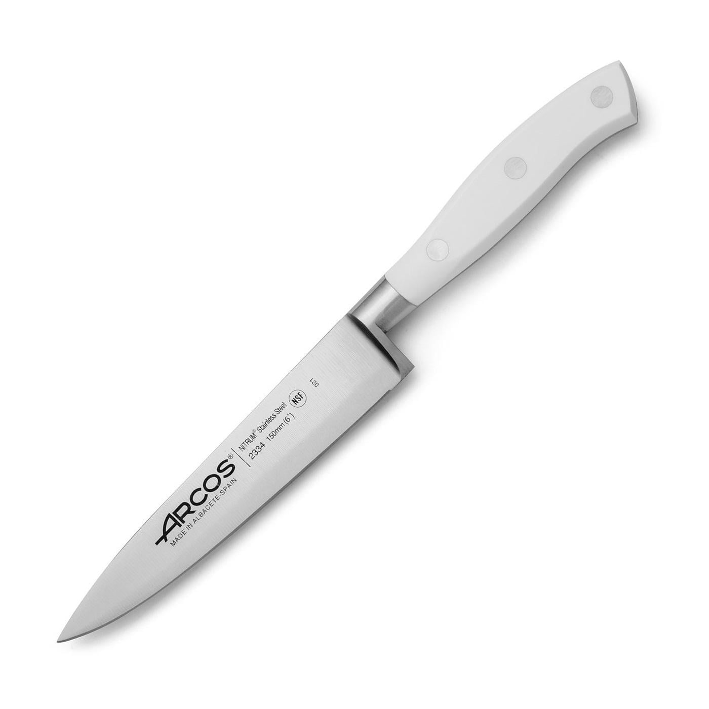 Нож кухонный Arcos Riviera универсальный 150 мм White (233424)