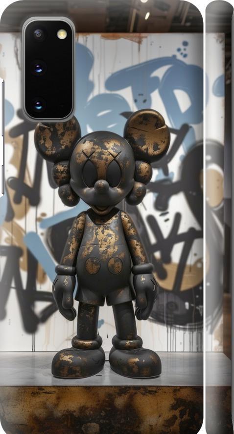 Чехол на Samsung Galaxy S20 Bronze kaws v2 (6098m-1824-42517)