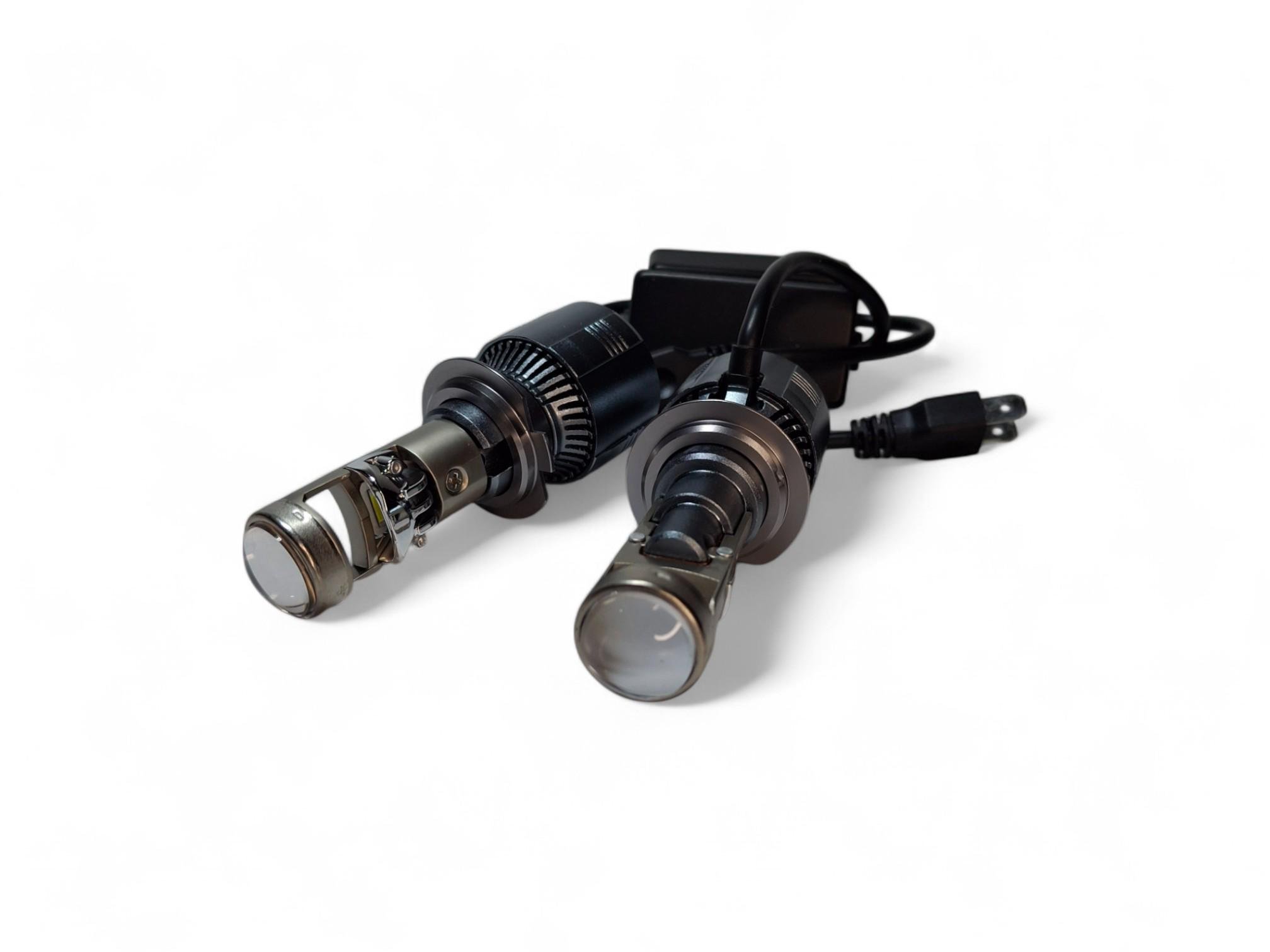 Автомобільна міні-лінза Led А80 H7 80W (100001-58) - фото 3 Автомобільна міні-лінза Led А80 H7 80W (100001-58) - фото 3