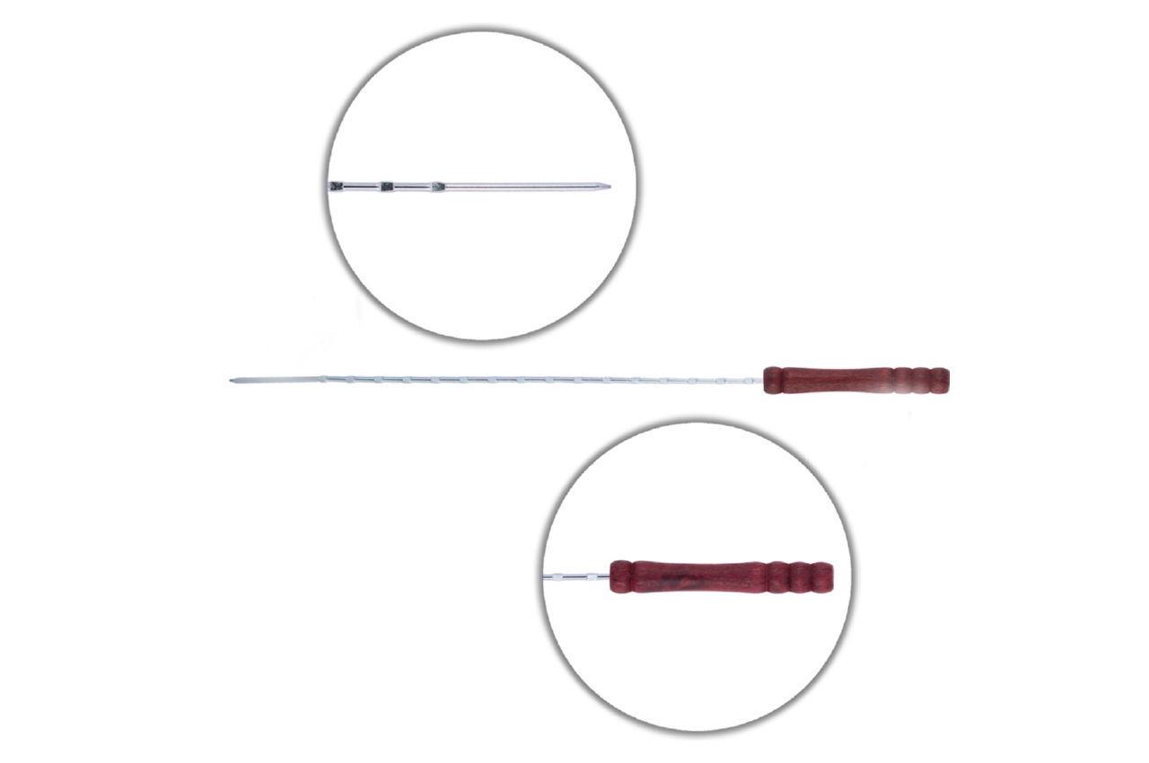 Шампур для гриля Скаут міні 12 шт. 380 мм (0744) - фото 3