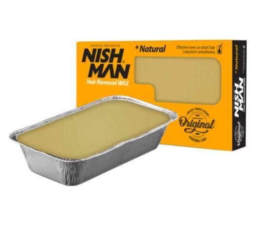 Віск для депіляції в лотку Nishman 500 г