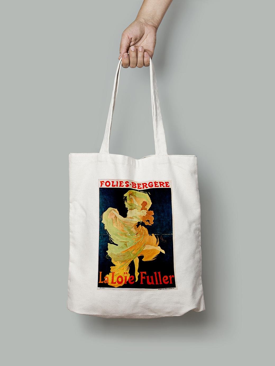 Эко-сумка Пастушка безумия Лой Фуллер шопер (retro_part_02_3_Bag)