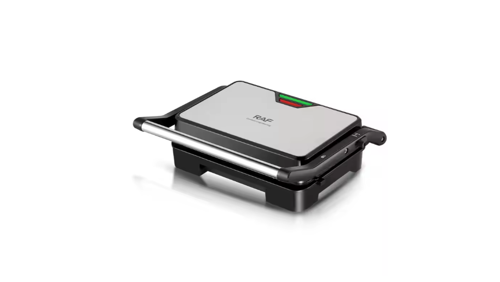 Электрогриль RAF R-240 1000W Silver (41063-R 240_693) Электрогриль RAF R-240 1000W Silver (41063-R 240_693)