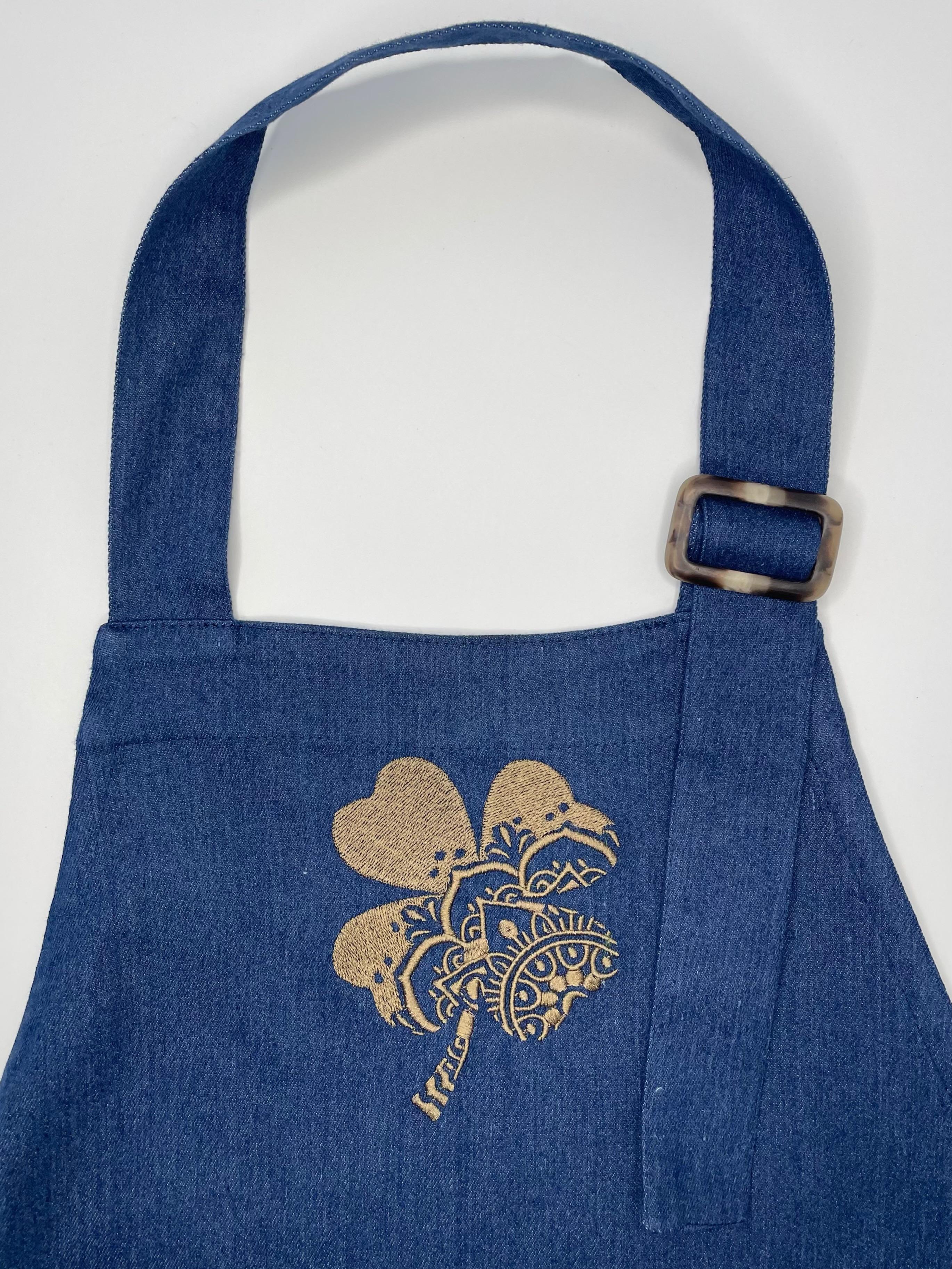 Фартук джинсовый с вышивкой Clever (30087291) - фото 6 Фартук джинсовый с вышивкой Clever (30087291) - фото 6