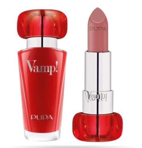 Помада Pupa Vamp!Lipstick Extreme Colour with Plumping treatment 205 Iconic Nude 35 г (2386733700) - фото 3