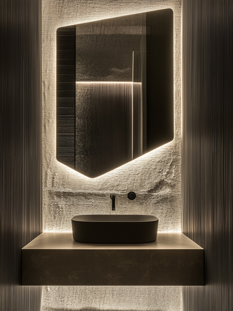 Зеркало с подсветкой Флеш 100х115 см (10032-100115stW)