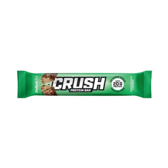 Батончик BioTeсh Crush Protein Bar шоколад/горіх 64 г