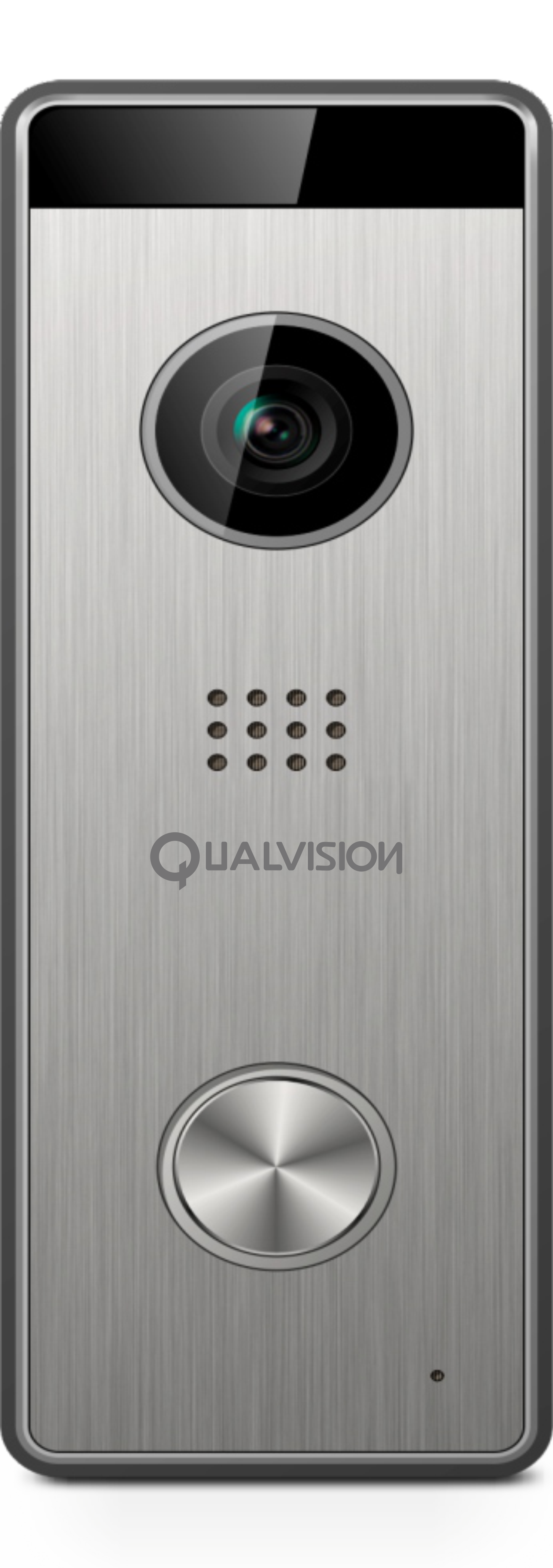Панель виклику домофона Qualvision QV-ODS235SX Silver