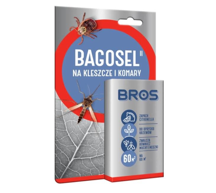 Средство против комаров и клещей Bros Bagosel 30 мл (15446185)