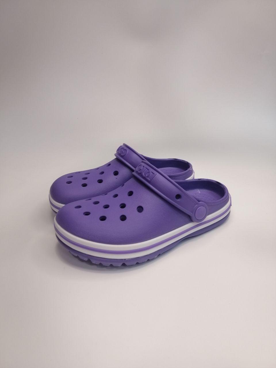 Сабо для девочки Dago р. 35 Фиолетовый (328 фіолет)
