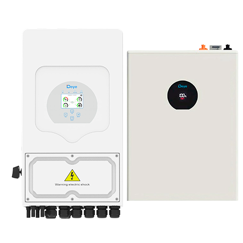 Комплект автономного энергоснабжения Deye SUN-8K-SG05LP1-EU 8kW и Deye SE-F5 Pro-C 5,12kWh White (31560631)