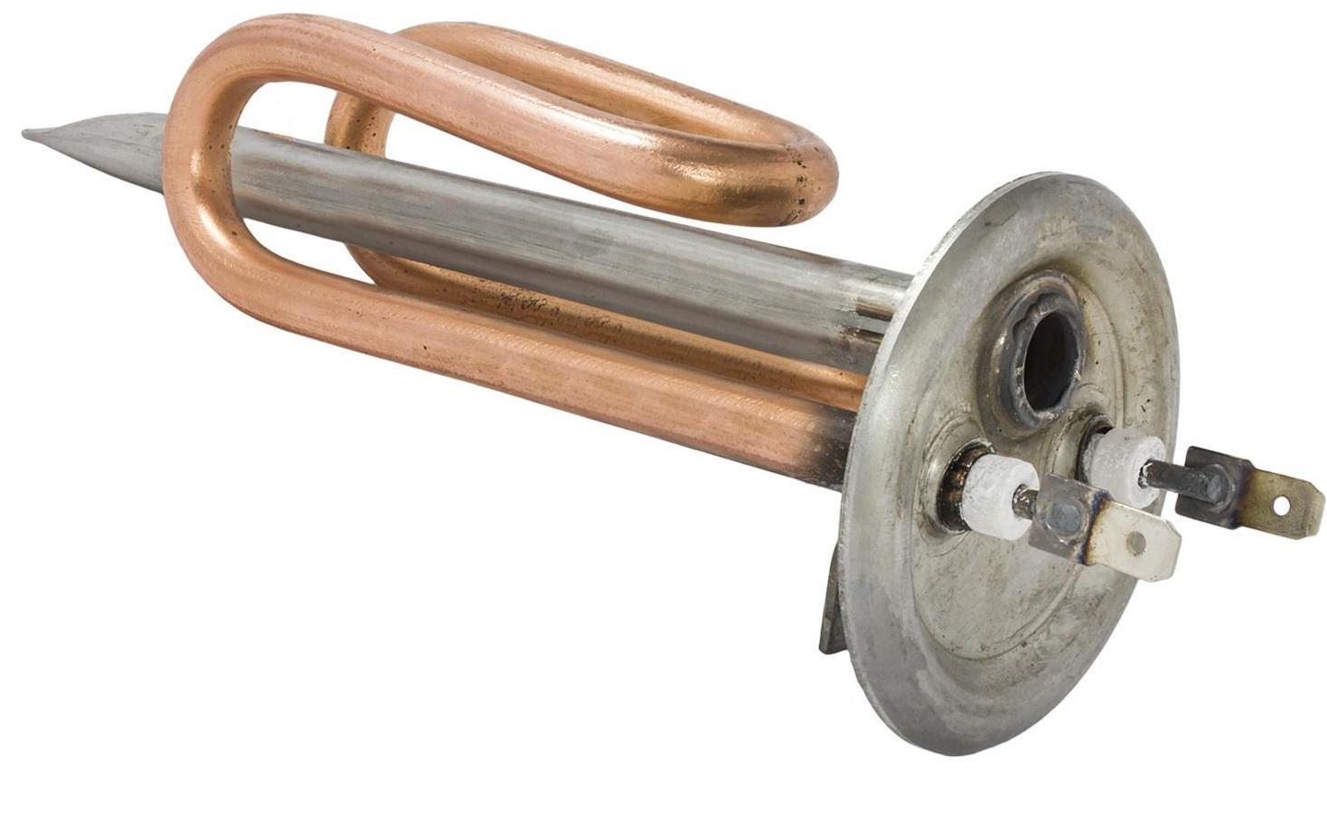 Тэн для бойлера Grepan №19 1500 W 220 V фланец 64 мм медь (boi019) Тэн для бойлера Grepan №19 1500 W 220 V фланец 64 мм медь (boi019)