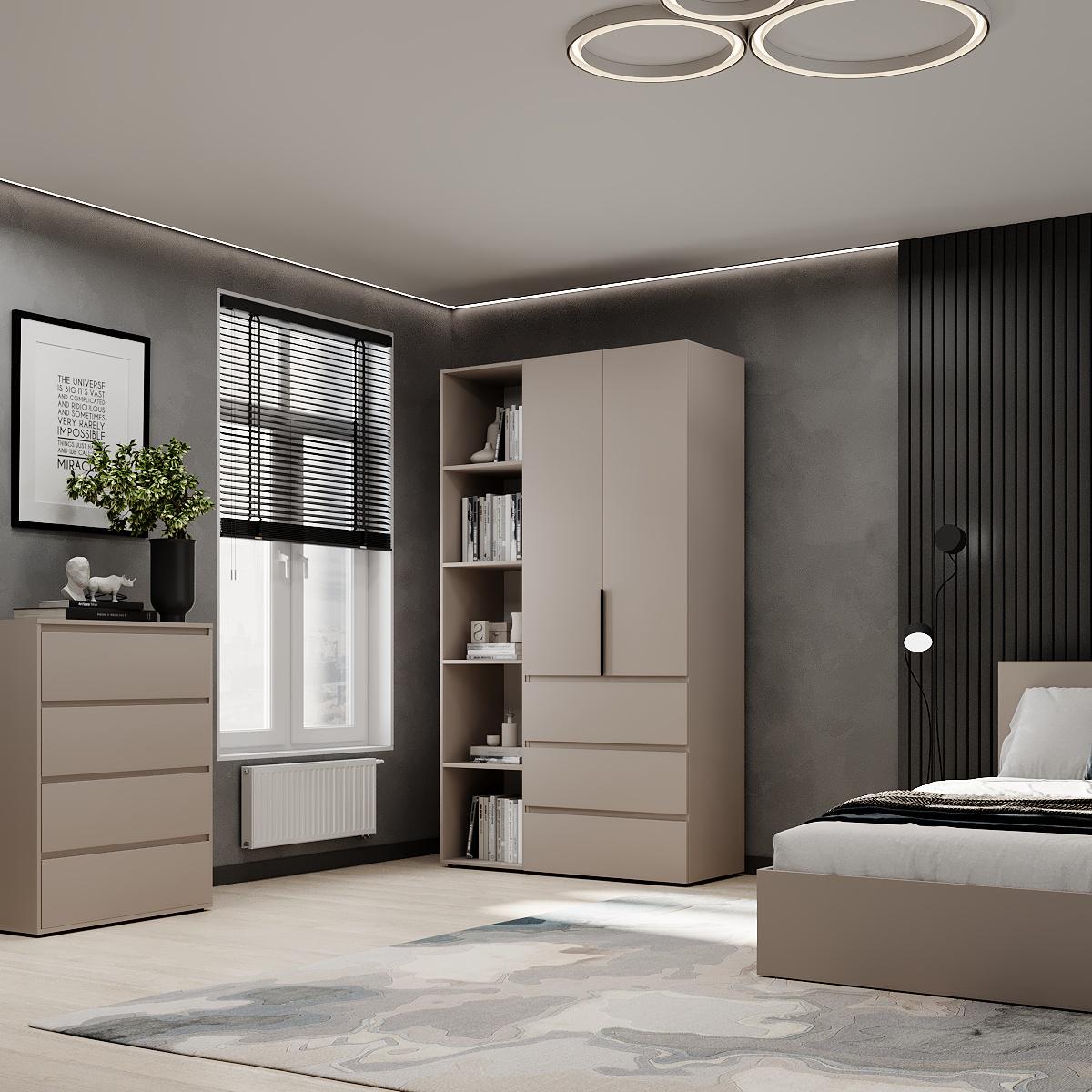 Шкаф распашной комбинированный ART IN HEAD №7 Light 1200x500x2200 мм Кашемир (GALTK0714000000) - фото 3 Шкаф распашной комбинированный ART IN HEAD №7 Light 1200x500x2200 мм Кашемир (GALTK0714000000) - фото 3