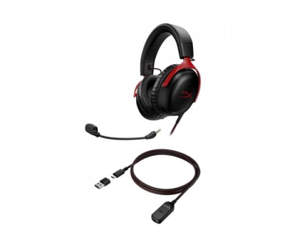 Наушники HyperX Cloud III Black/Red (727A9AA) - фото 7