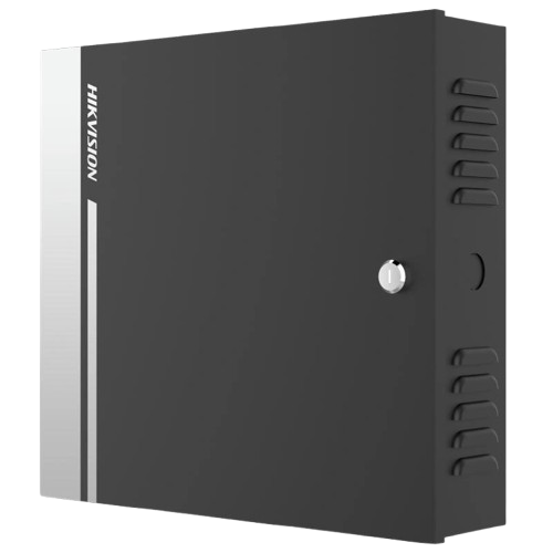 Контроллер для дверей Hikvision DS-K2812 AC220В 4-100 Вт RS-485 1 Черный (31560031)