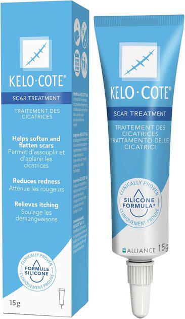 Гель від рубців і шрамів Kelo-Cote Silicone Scar Gel 15 г