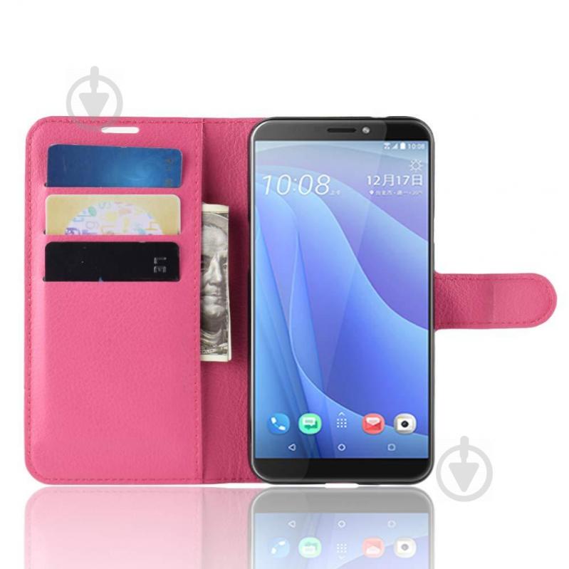 Чохол-книжка Litchie Wallet для HTC Desire 12s Rose (hub_xghN77839) - фото 4