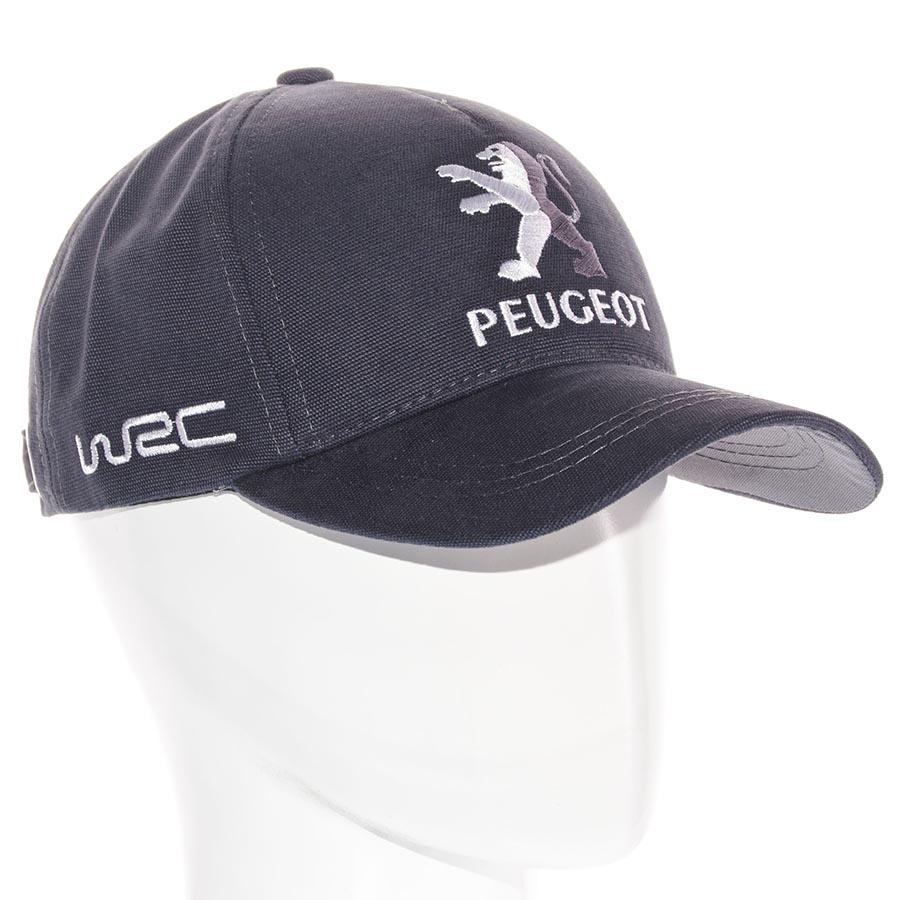 Бейсболка Peugeot BTH21640 с регулировкой из плотного коттона L/р. 57-58 Темно-серый