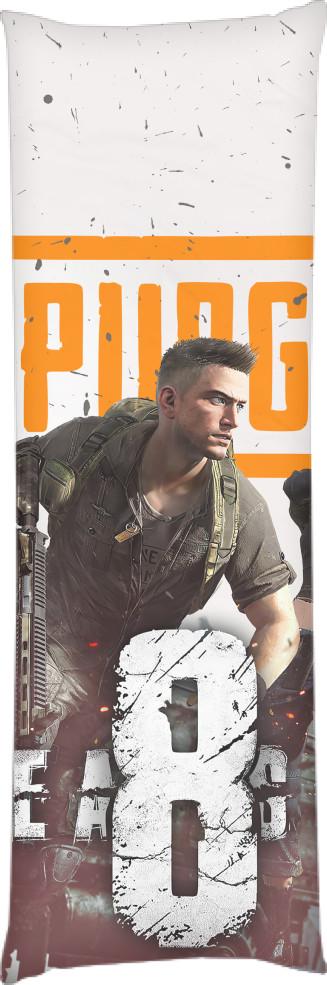 Подушка дакимакура Pubg 8 Сезон 40x100 см (13534093)