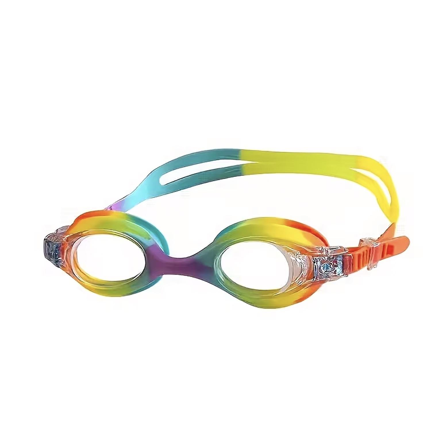 Окуляри для плавання дитячі з лінзами проти запотівання Різнокольоровий (88066)