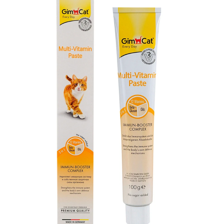 Паста GimCat для кошек Multi-vitamin мультивитаминная 100 г
