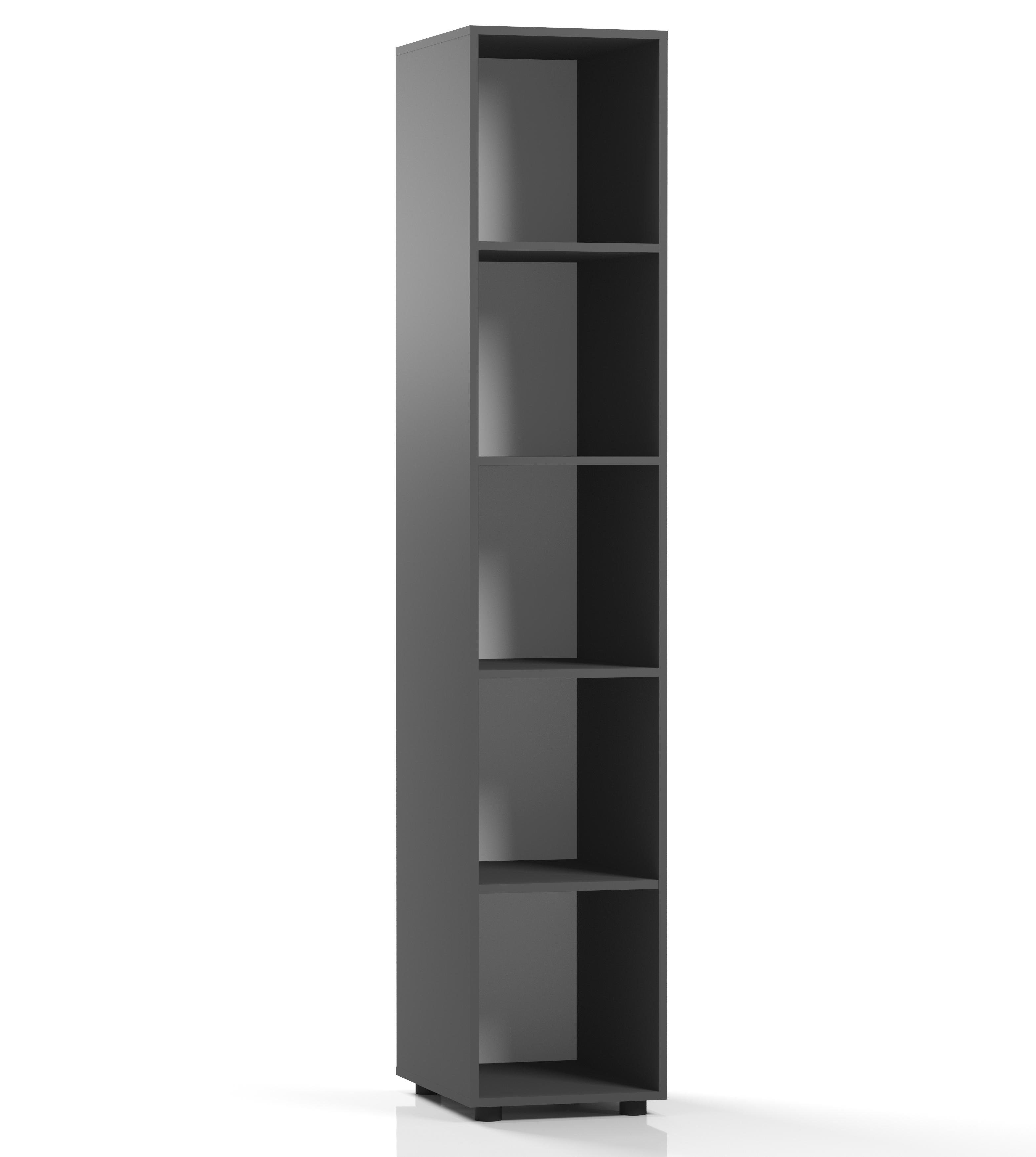 Пенал Тина открытый Orange-Line Серый Графит (408905)