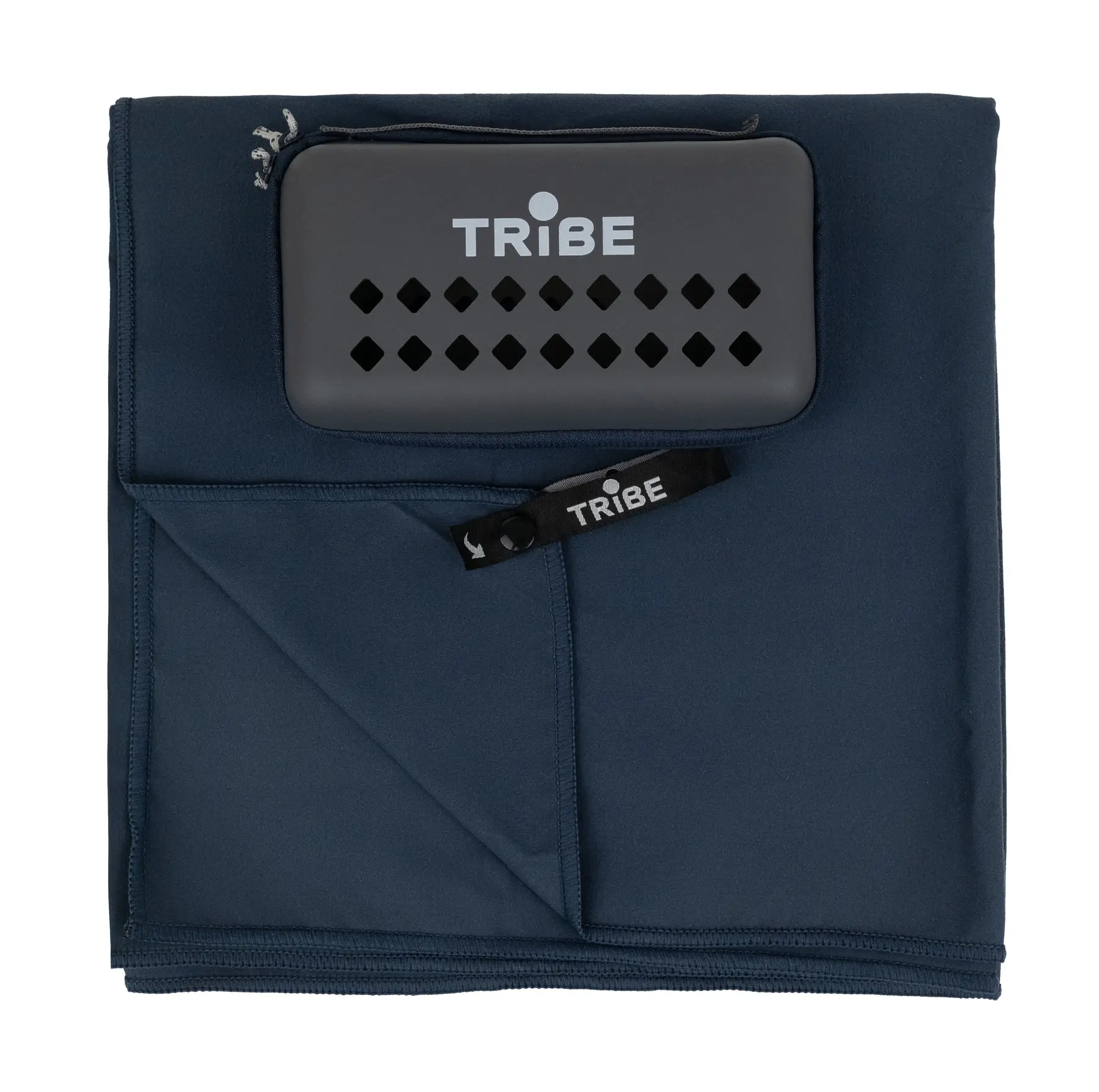 Рушник Tribe Pocket Towel T-LC-0001-L із мікрофібри 60х120 см Navy - фото 1