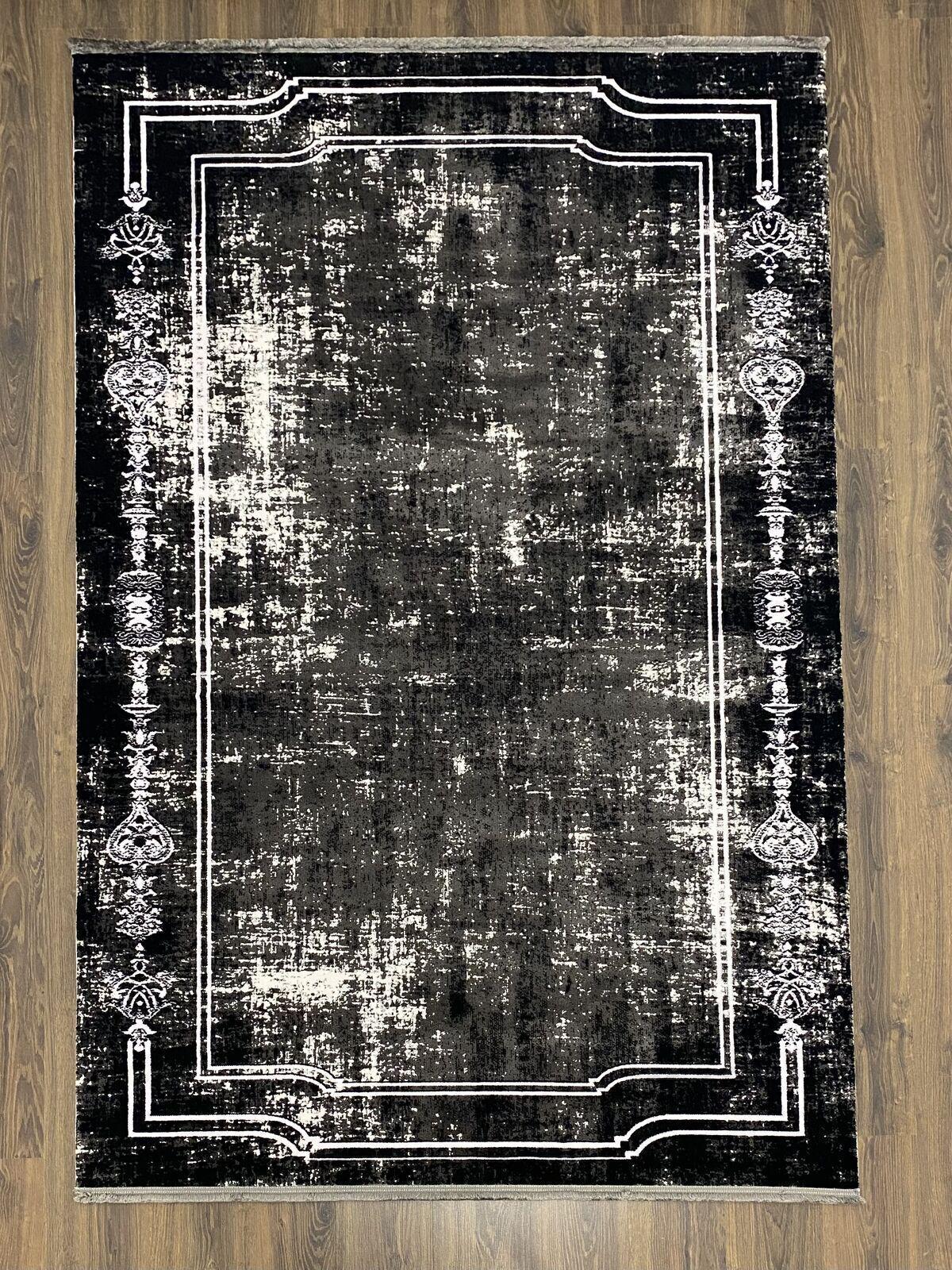 Ковер Monet Mt37B 1,2 х 1,8 м Black/White (5123-11) - фото 14