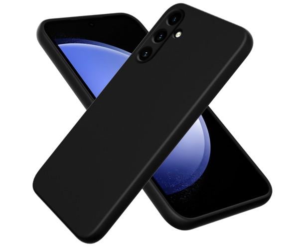 Чехол - накладка Silicone Cover Full для Samsung Galaxy A16 Черный
