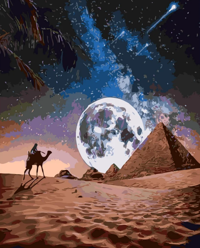 Картина по номерам Strateg Невероятный Египет 40x50 см (SY6297)