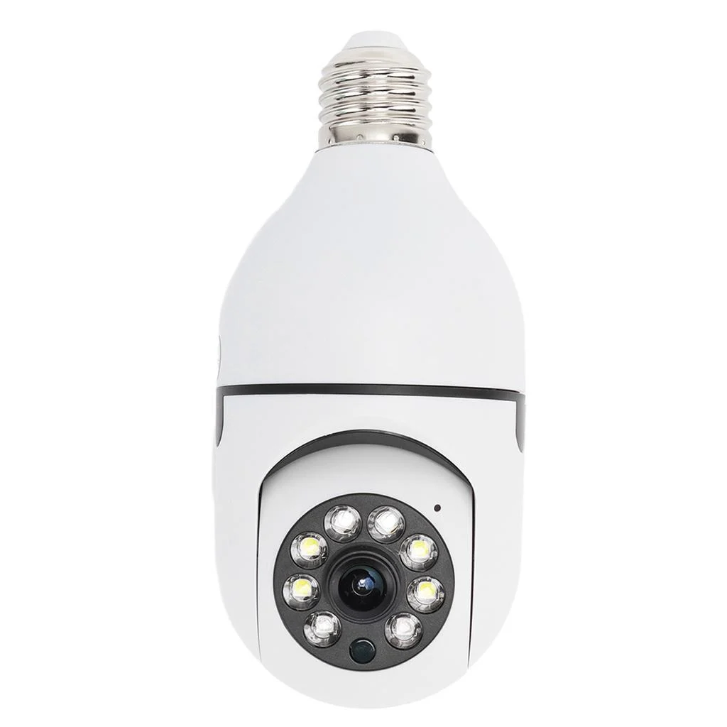 Камера видеонаблюдения Wifi беспроводная панорамная в патрон E27 с датчиком движения и подсветкой HD 360 2MP 1080р (28158043) - фото 7 Камера видеонаблюдения Wifi беспроводная панорамная в патрон E27 с датчиком движения и подсветкой HD 360 2MP 1080р (28158043) - фото 7