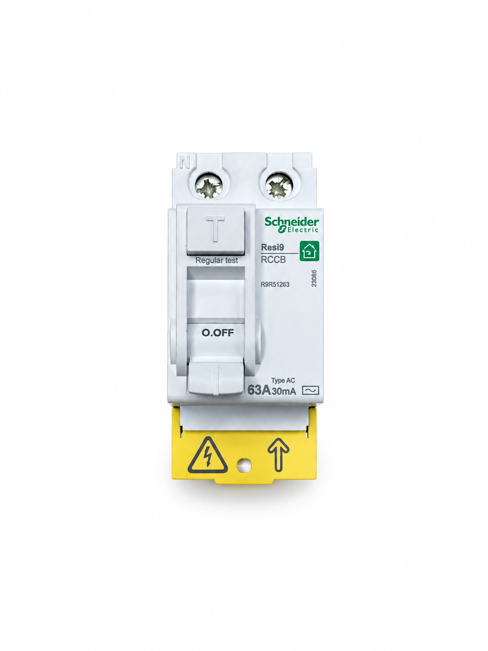 Дифференциальное реле 2-п. SCHNEIDER ELECTRIC RESI9 63A АС 30mA C2