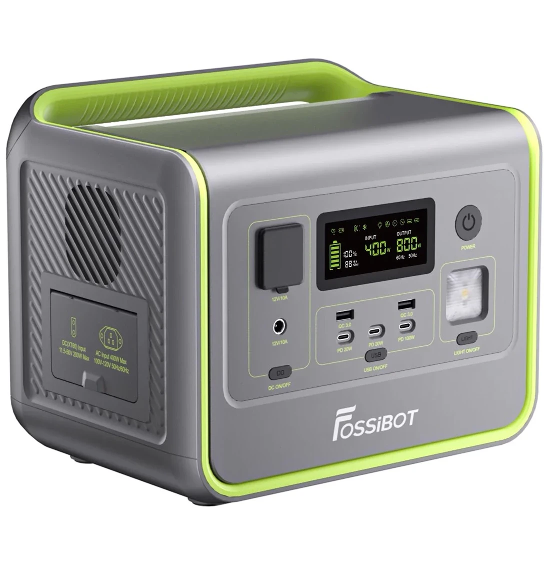 Зарядна станція Fossibot F800 UPS 800W 512Wh (2801198747) - фото 2