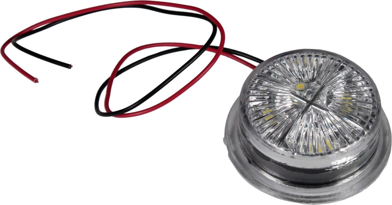 Вставка в фонарь габаритный рожок LED 12-24V Белый (p57390872)