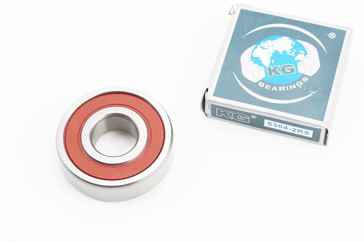 Подшипник 6304 2RS балансировочного вала CB250 коленвала JH редуктора 250cc к мотоблокам с двигателем R175A/R195NM и их аналогам 20x52x15 мм (604180)