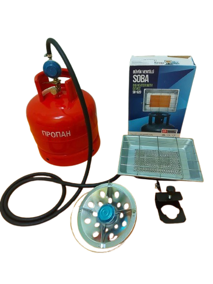 Балон пропан з газовим пальником/редуктором/шлангом 2,9 кВт 15 л 2 м (20079111) - фото 6 Балон пропан з газовим пальником/редуктором/шлангом 2,9 кВт 15 л 2 м (20079111) - фото 6