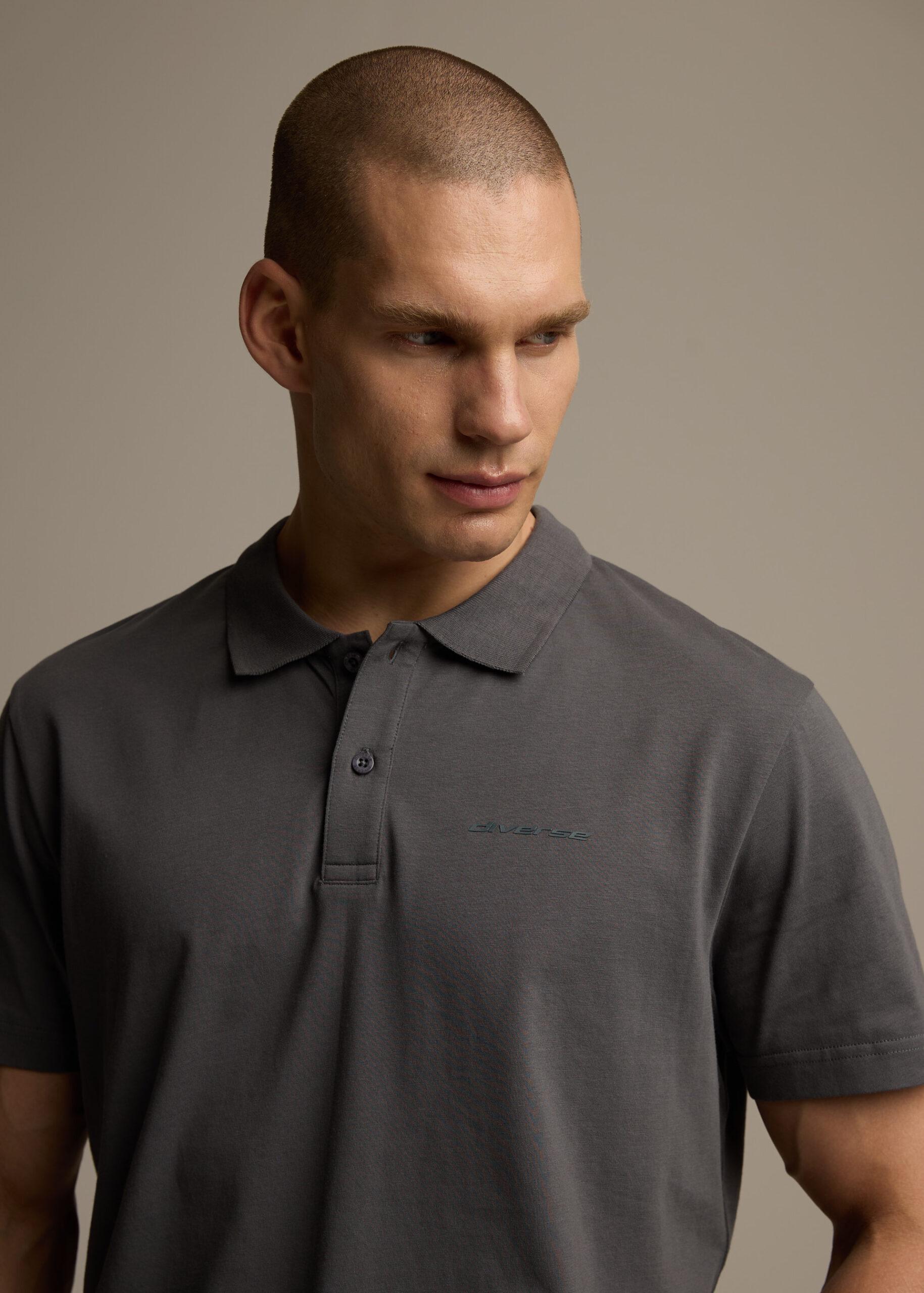 Поло чоловіче Diverse AREM M Графіт (5905384142863) - фото 2