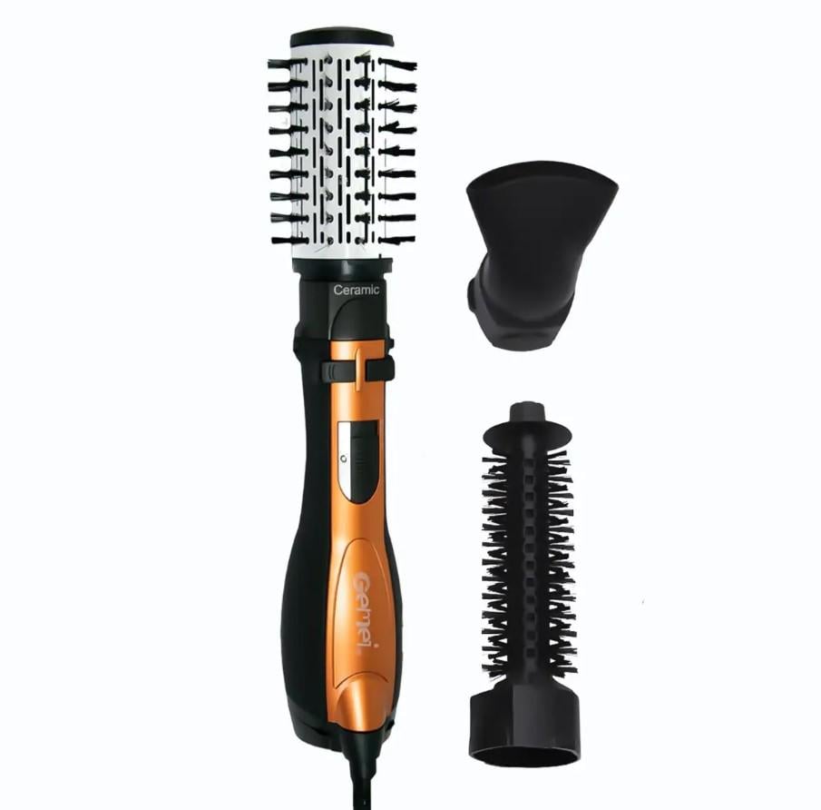 Фен-стайлер для укладки и завивки волос Geemy GM-4828 3 в 1 Professional 1000 Вт (313) Фен-стайлер для укладки и завивки волос Geemy GM-4828 3 в 1 Professional 1000 Вт (313)