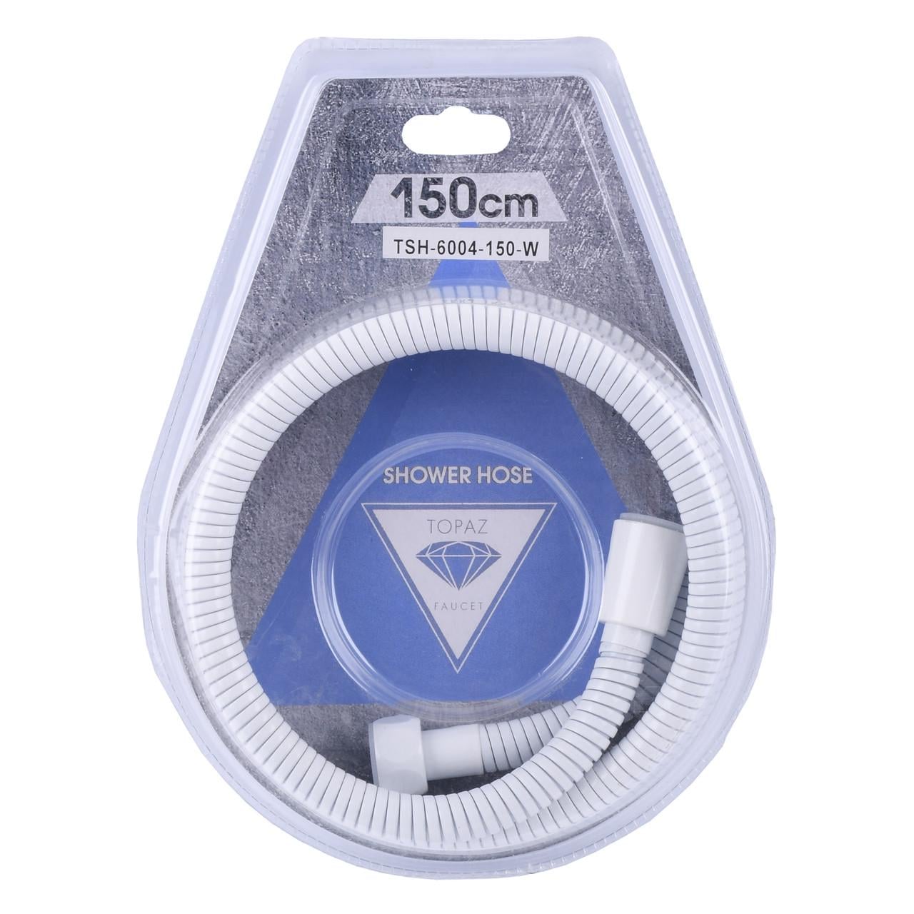 Шланг душевой TSH-6004-150-W 150 см (000020998)