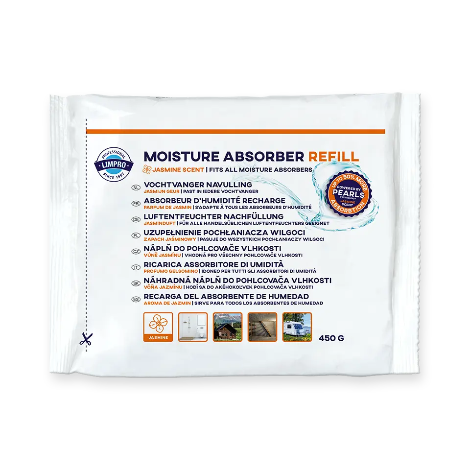 Поглотитель влаги и запахов Стоп Влага наполнитель с антигрибковым и антибактериальным эффектом с ароматом Жасмина