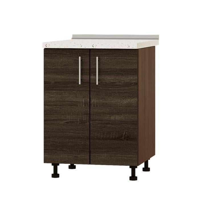 Модуль кухонный под мойку Эверест Оптима Н84-600 без столешницы 60х47х82 см Дуб трюфель (DTM-3805)