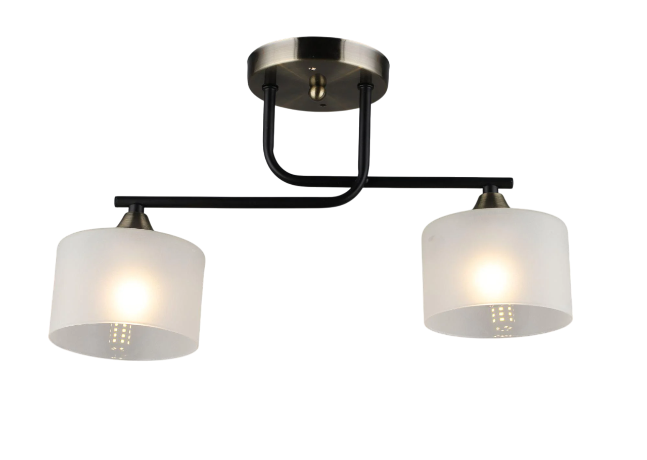 Люстра B A4417/2 Чорно-бронзовий