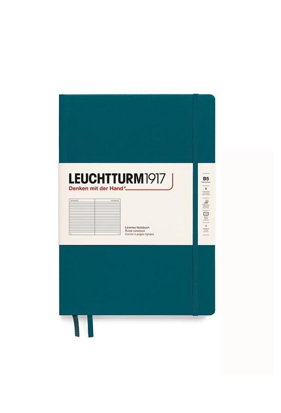 Блокнот Leuchtturm1917 Composition B5 линия Зеленый тихоокеанская (366176)